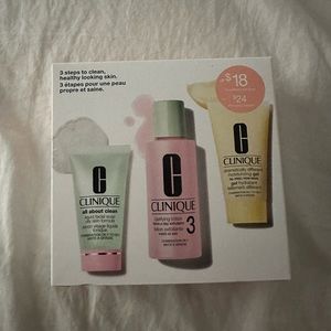 Clinique skincare set